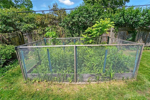 6123 Millbrook Dr, Washington Twp, OH 45459 - gate with a vegetable garden