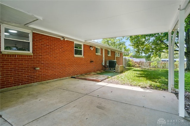 6123 Millbrook Dr, Washington Twp, OH 45459 - view of patio with central air condition unit