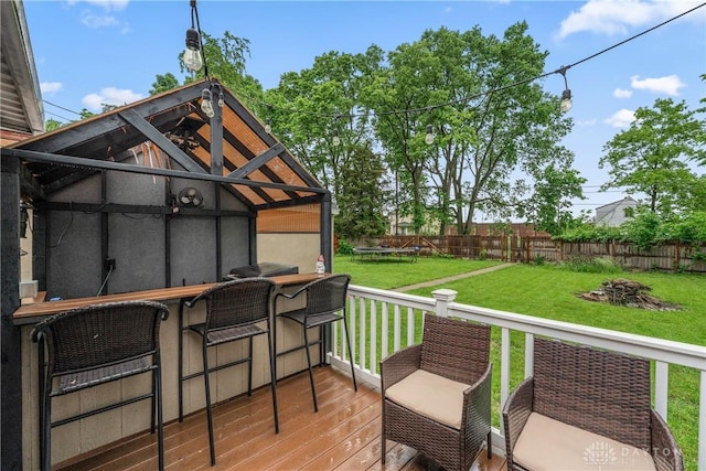 2819 Mccall St, Dayton, OH 45417 - view of deck