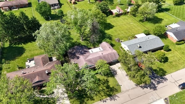 1108 Donson Dr, Kettering, OH 45429 - aerial view of residential area