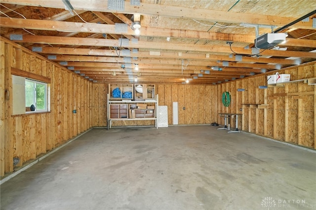 6726 Middletown Germantown Rd, Middletown, OH 45042 - garage featuring a garage door opener