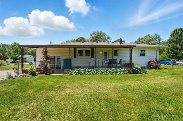 6726 Middletown Germantown Rd, Middletown, OH 45042 - back of property with a porch