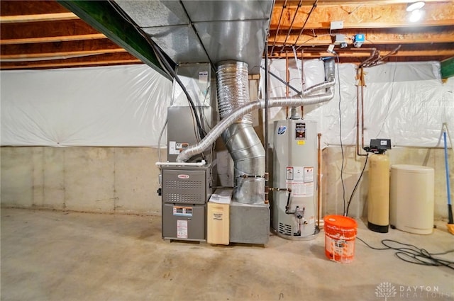 1403 Timshel St, Sugarcreek Township, OH 45440 - utility room featuring gas water heater