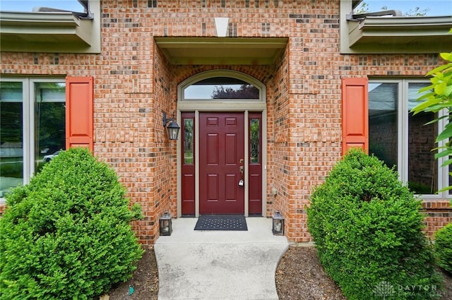 1403 Timshel St, Sugarcreek Township, OH 45440 - entrance to property featuring brick siding