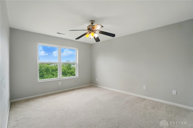 9235 Great Lakes Cir, Washington Twp, OH 45458 - spare room with baseboards and light colored carpet