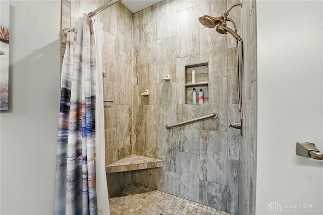 9777 Winding Creek Blvd, Clearcreek Twp, OH 45458 - full bathroom featuring tiled shower