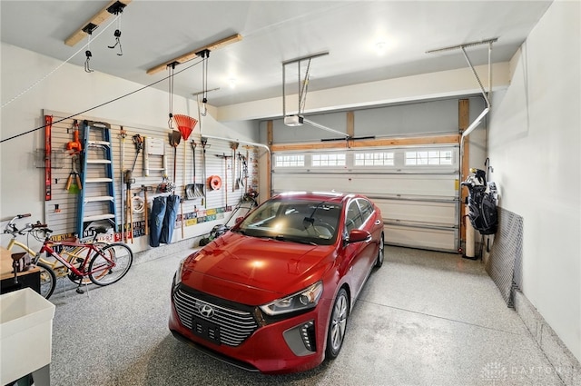 9777 Winding Creek Blvd, Clearcreek Twp, OH 45458 - garage with a garage door opener