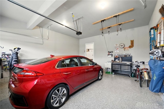 9777 Winding Creek Blvd, Clearcreek Twp, OH 45458 - garage with a garage door opener