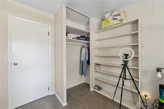 2089 Clearview Dr, Bellbrook, OH 45305 - spacious closet with carpet flooring