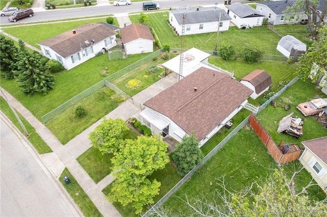903 Kennison Ave, New Carlisle, OH 45344 - aerial perspective of suburban area