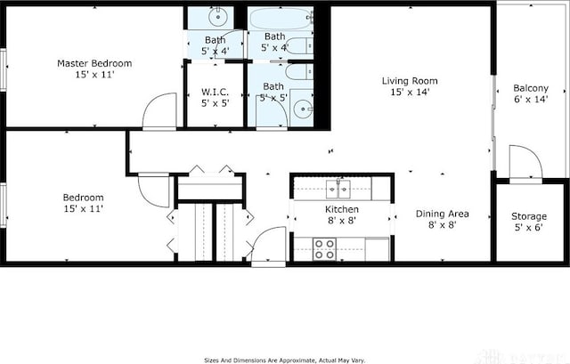 1743 Running Brook Trl Unit C, West Carrollton, OH 45449 - floor plan / room layout