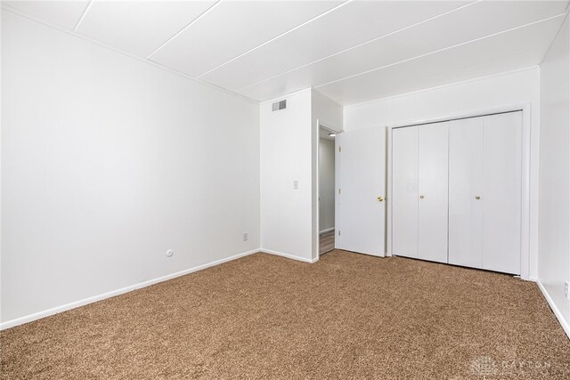 1743 Running Brook Trl Unit C, West Carrollton, OH 45449 - unfurnished bedroom with carpet, a closet, and baseboards