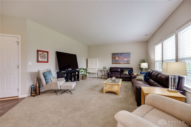148 Oasis Ct, Springboro, OH 45066 - living room with carpet flooring and baseboards