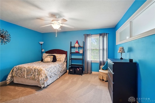 10550 Willow Brook Rd, Dayton, OH 45458 - carpeted bedroom with baseboards and a ceiling fan