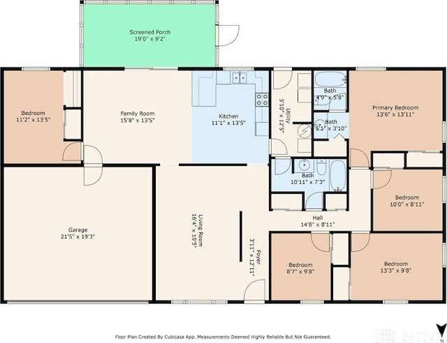 600 Deauville Dr, Washington Twp, OH 45429 - floor plan / room layout