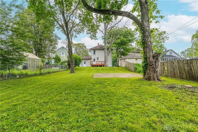 522 Pennsylvania Ave, Troy, OH 45373 - view of yard featuring a deck and a patio