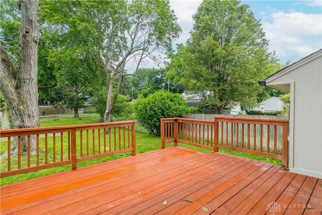 522 Pennsylvania Ave, Troy, OH 45373 - view of wooden terrace