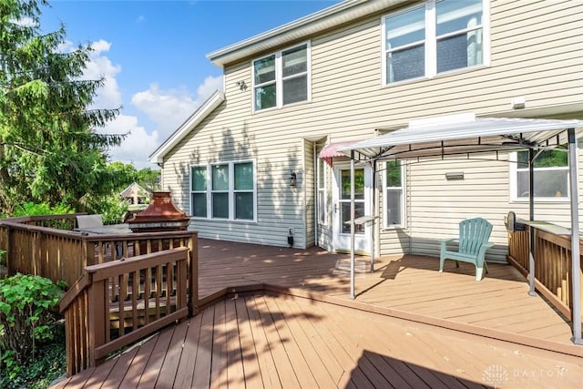 20 Pembrook Ct, Springboro, OH 45066 - view of wooden deck