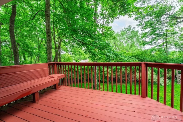 286 Honey Jane Dr, Beavercreek, OH 45434 - view of deck