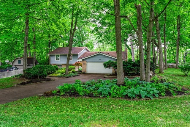 286 Honey Jane Dr, Beavercreek, OH 45434 - tri-level home with driveway and an attached garage