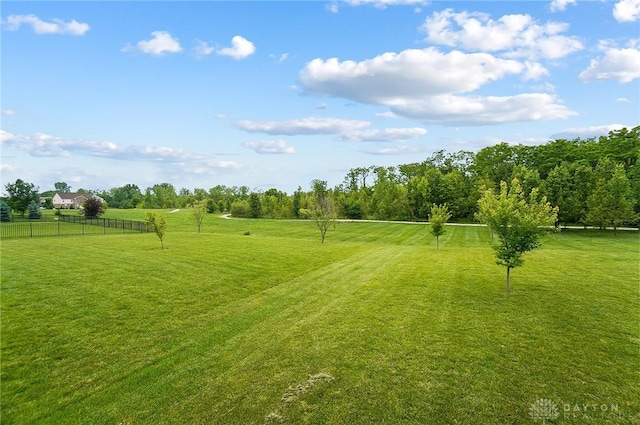 9752 Crooked Creek Dr, Centerville, OH 45458 - view of yard with a rural view