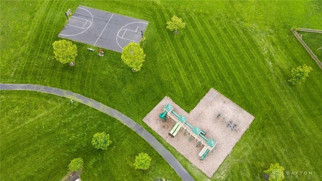 9752 Crooked Creek Dr, Centerville, OH 45458 - bird's eye view