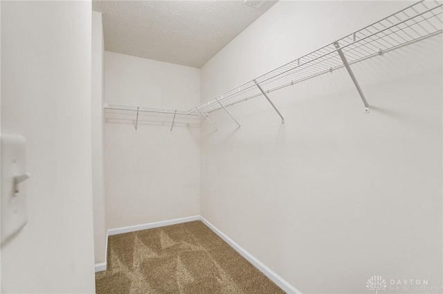 9752 Crooked Creek Dr, Centerville, OH 45458 - walk in closet with carpet flooring