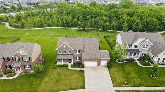9752 Crooked Creek Dr, Centerville, OH 45458 - aerial view of residential area
