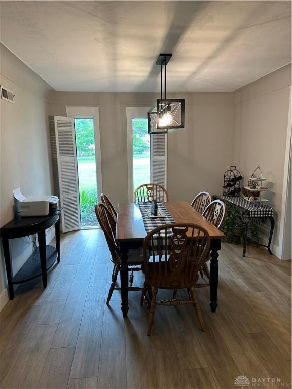 2419 Meadow Green Dr, Beavercreek, OH 45431 - dining room featuring hardwood / wood-style flooring