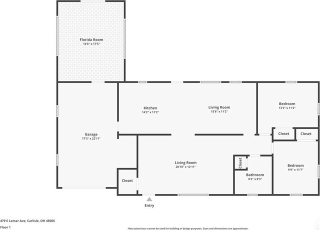 479 E Lomar Ave, Franklin, OH 45005 - home floor plan