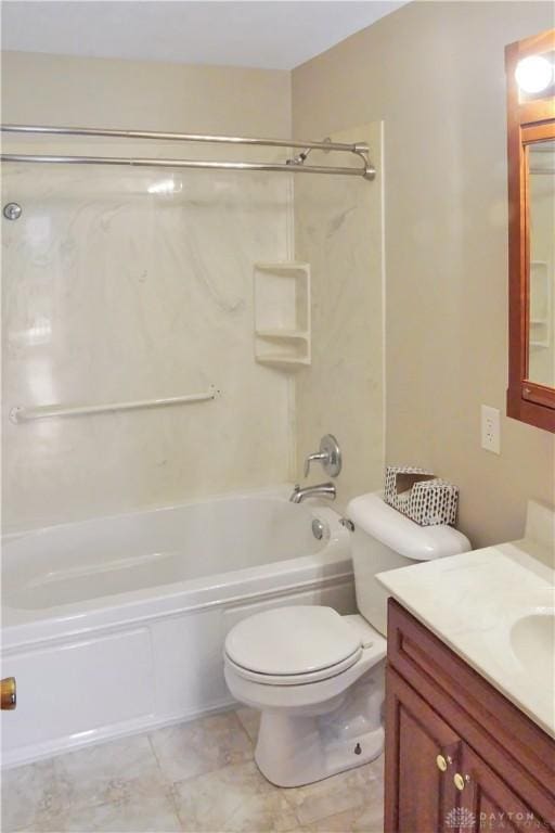 3145 Mohican Ave, Kettering, OH 45429 - full bath featuring tub / shower combination, vanity, and toilet