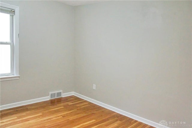 3145 Mohican Ave, Kettering, OH 45429 - empty room with baseboards and light wood finished floors