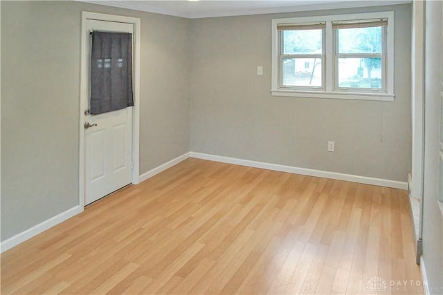 3145 Mohican Ave, Kettering, OH 45429 - unfurnished room featuring light wood-type flooring and baseboards