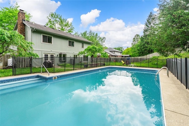 360 Merrick Dr, Beavercreek, OH 45434 - view of swimming pool featuring french doors