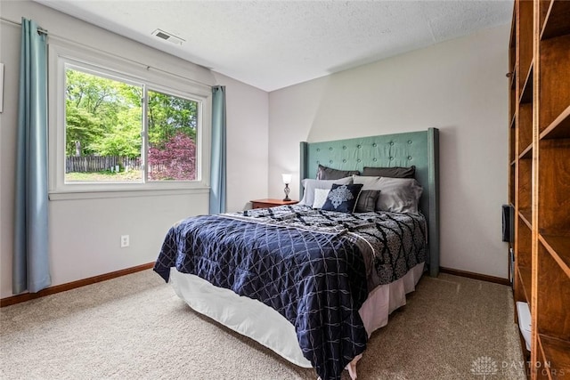 360 Merrick Dr, Beavercreek, OH 45434 - bedroom with carpet, baseboards, and a textured ceiling