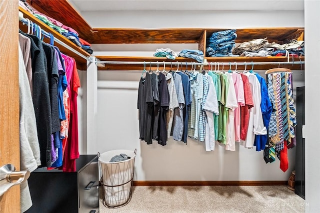 360 Merrick Dr, Beavercreek, OH 45434 - walk in closet featuring carpet flooring