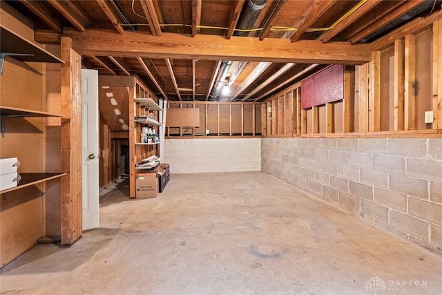 2707 Rockledge Trl, Beavercreek, OH 45430 - view of unfinished below grade area