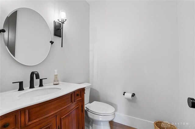 1000 Paradrome St, Cincinnati, OH 45202 - half bathroom featuring toilet and vanity