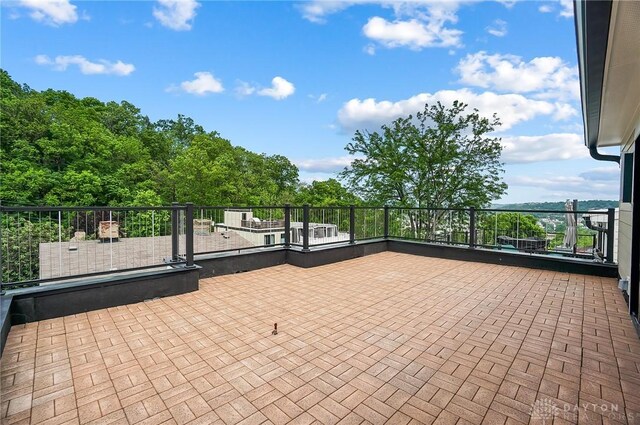 1000 Paradrome St, Cincinnati, OH 45202 - view of patio / terrace with a balcony