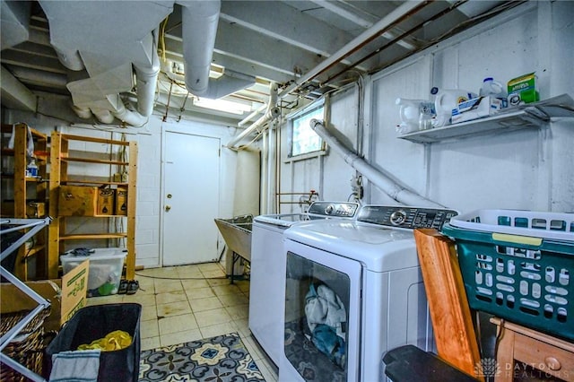 200 Maysfield Rd, Oakwood, OH 45419 - washroom featuring washer and dryer and tile patterned flooring