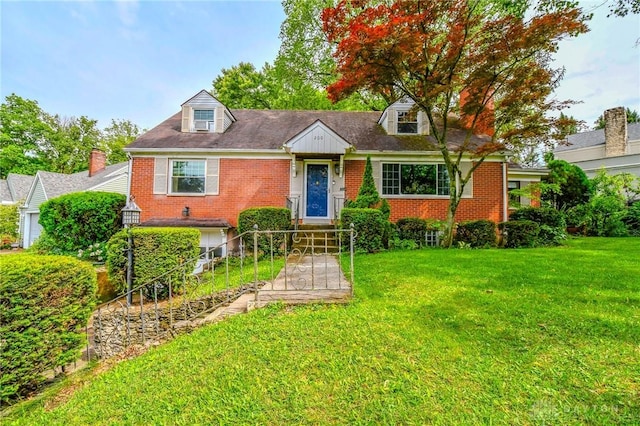200 Maysfield Rd, Oakwood, OH 45419 - new england style home featuring brick siding and a front lawn