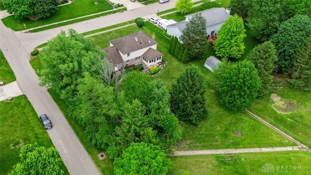 1747 Maple Ln, Beavercreek, OH 45432 - bird's eye view