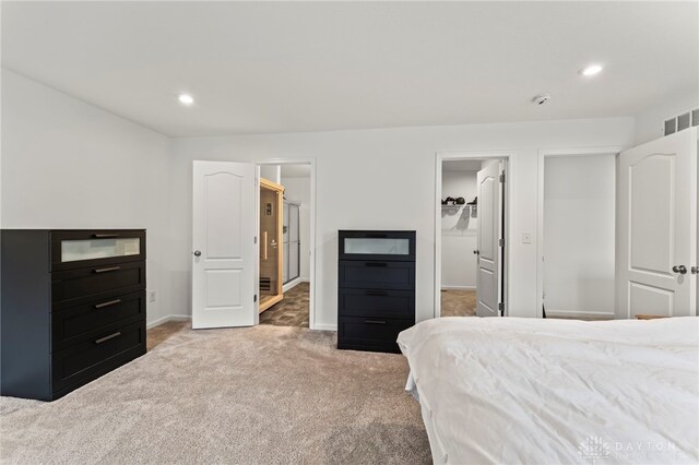 1130 Arden Way, Fairborn, OH 45324 - carpeted bedroom with baseboards, recessed lighting, and a spacious closet