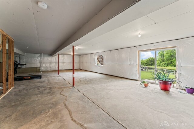 1130 Arden Way, Fairborn, OH 45324 - below grade area featuring healthy amount of natural light