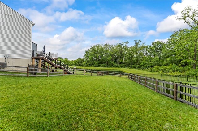 1130 Arden Way, Fairborn, OH 45324 - view of yard with stairs