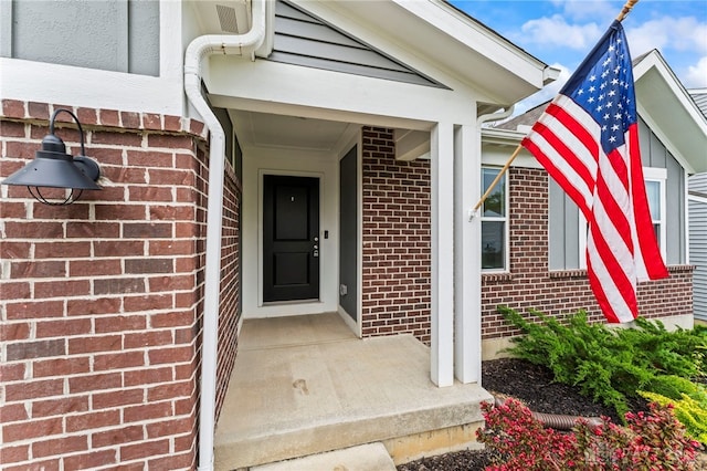 1130 Arden Way, Fairborn, OH 45324 - doorway to property with brick siding