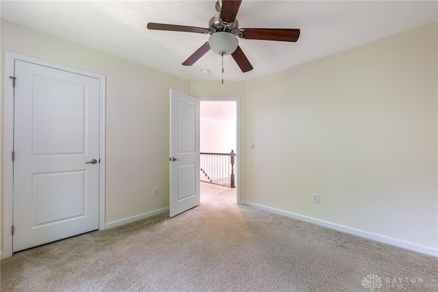 8730 Dowd Ct, Washington Twp, OH 45458 - unfurnished bedroom with carpet, baseboards, and ceiling fan