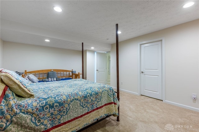 8730 Dowd Ct, Washington Twp, OH 45458 - bedroom with recessed lighting, baseboards, and carpet flooring