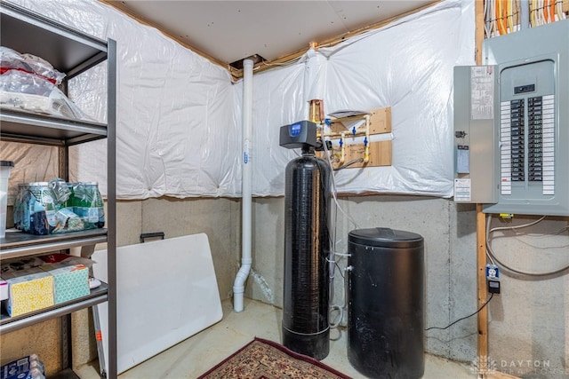 8730 Dowd Ct, Washington Twp, OH 45458 - utility room with electric panel