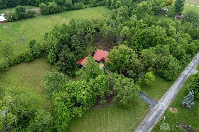 5565 Short Rd, New Carlisle, OH 45344 - aerial overview of property's location with rural landscape